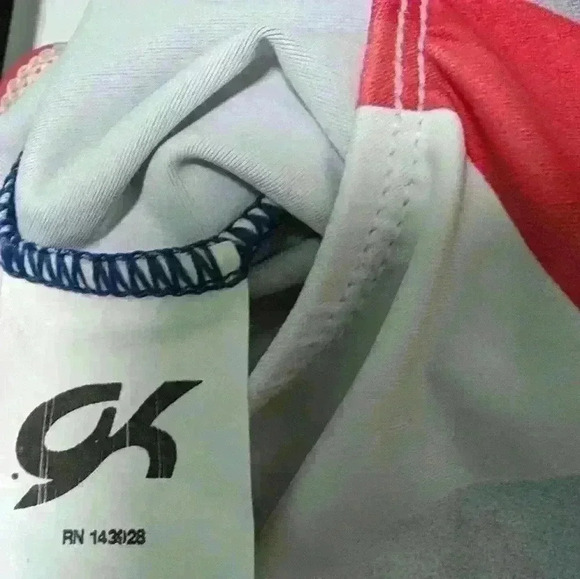 GK Elite Gymnastics Leotard California State Championship edition Youth Large - Picture 4 of 4